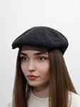 Кепка KANGOL арт. K3248HT Wool 504-S (темно-серый)